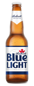 Craft Beer From Canada: Labatt Blue Light 340ml