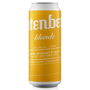 Craft Beer From Canada: Glutenberg Gluten Free Blonde Ale 473ml