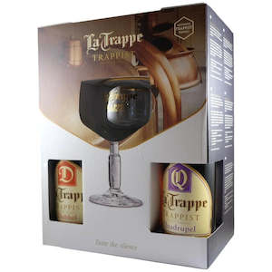 Gifts: La Trappe Gift Pack 4x330ml Bottles + Glass