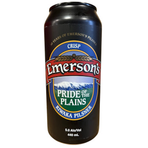 Lager: Emersons Pride of the Plains Riwaka Pilsner 440ml