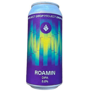 Dark Beer: Drop Project Roamin Double IPA 440ml