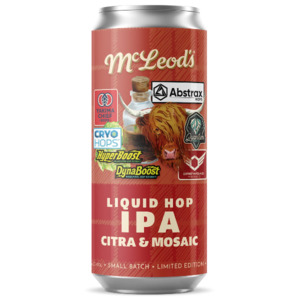 Mcleods Liquid Hop Citra & Mosaic IPA 440ml