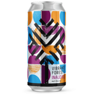 Pale Ale: Vibrant Forest Inaudible Hazy Pale Ale 440ml