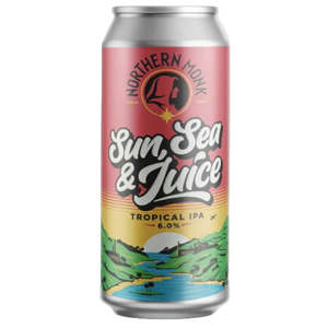 Hazy Ipa: Northern Monk Sun Sea & Juice Tropical IPA 440ml