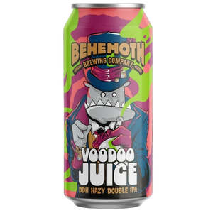 Double Ipa: Behemoth Voodoo Juice Double Hazy IPA 440ml