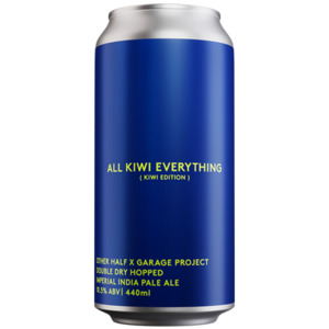 Beer: Garage Project All Kiwi Everything DDH Imperial IPA 440ml