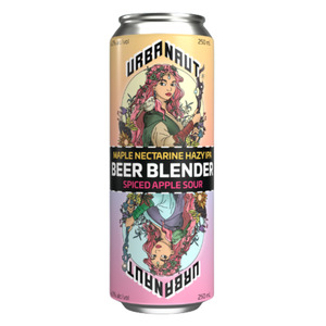 Urbanaut Beer Blender Maple Nectarine Hazy IPA x Spiced Apple Sour 2x250ml