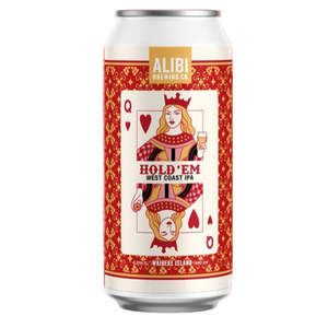 Beer: Alibi Brewing Hold 'Em West Coast IPA 440ml