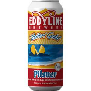 Eddyline Kaitere Gold Pilsner 440ml