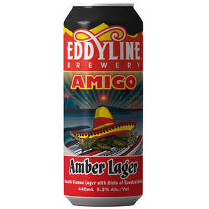 Eddyline Amigo Amber Lager 440ml