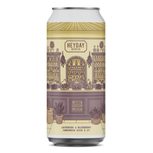 Sour Beer: Heyday Lavender & Blueberry Lemonade Sour 440ml