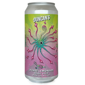 Sour Beer: Duncans Lychee Lemonade Sorbet Sour 440ml