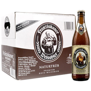 Wheat Beer: Franziskaner Hefe-Weissbier 20x500ml