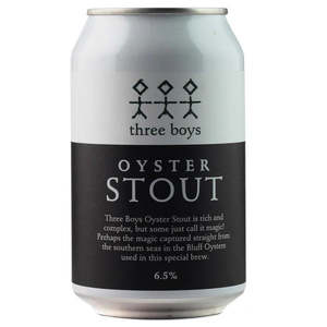 Dark Beer: Three Boys Oyster Stout 330ml