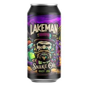 Hazy Ipa: Lakeman Snake Oil Hazy IPA 440ml