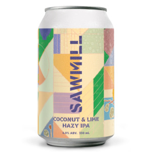 Hazy Ipa: Sawmill Coconut & Lime Hazy IPA 330ml