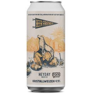 Heyday Beer Friends Kristalweizen 440ml