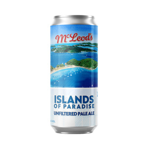 Pale Ale: Mcleods Island Of Paradise Unfiltered Pale Ale 440ml
