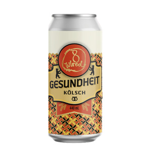 8 Wired Gesundheit Kolsch 440ml