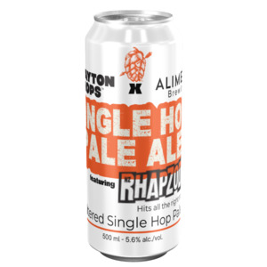 Pale Ale: Aliment Brewing Single Hop Pale Ale with Rhapzody 500ml