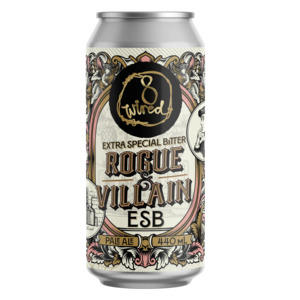 Pale Ale: 8 Wired Rogue & Villain ESB 440ml
