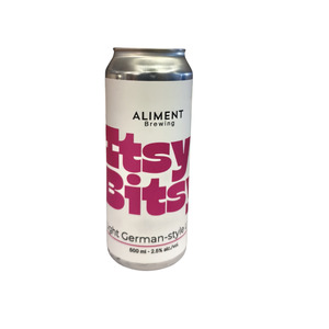 Lager: Aliment Brewing Itsy Bitsy German Light Lager 500ml