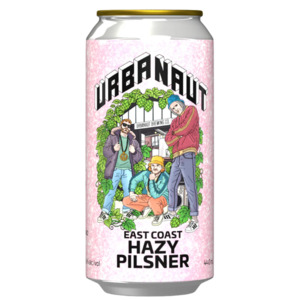 Lager: Urbanaut East Coast Hazy Pilsner 440ml
