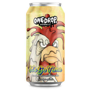 Sour Beer: One Drop Brewing Its Go Time Cream Smoothie Sour 440ml