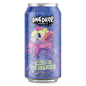 Sour Beer: One Drop Brewing Blues In The Shadow Pulp Sour 440ml