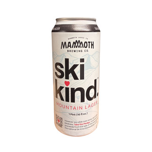 Lager: Mammoth Brewing Ski Kind Mountain Lager 473ml