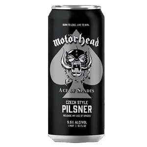 Lager: Motorhead Ace Of Spades Czech Pilsner 473ml