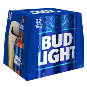 Lager: Bud Light 12x355ml