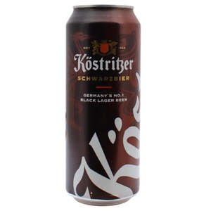 Lager: Kostritzer Schwarzbier Dark Lager 500ml