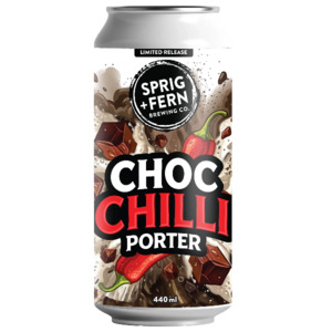 Dark Beer: Sprig & Fern Choc Chilli Porter 440ml