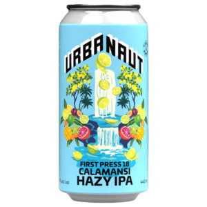 Beer: Urbanaut First Press 18 Calamansi Hazy IPA 440ml