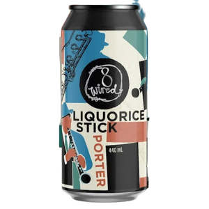 8 Wired Liquorice Stick Porter 440ml