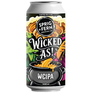 Beer: Sprig & Fern Wicked As! West Coast IPA 440ml
