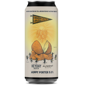 Beer: Heyday Beer Friends Hoppy Porter 440ml
