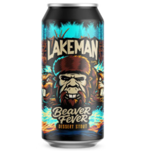 Dark Beer: Lakeman Beaver Fever Dessert Stout 440ml