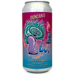 Dark Beer: Duncan's Maple Peanut Crunch Imperial Pastry Stout 440ml
