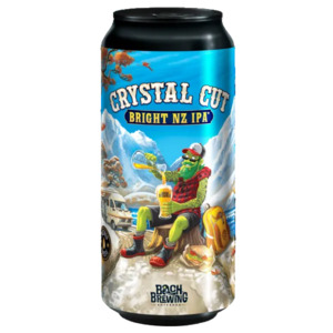 Ipa: Bach Brewing Crystal Cut Bright NZ IPA 440ml