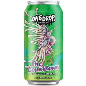 Double Ipa: One Drop Brewing The Countdown Hazy Double IPA 440ml