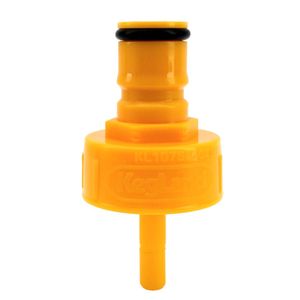 Products: Yellow Plastic Carbonation & Line Cleaning Cap & FermZilla Pressure Cap – BeerLuv
