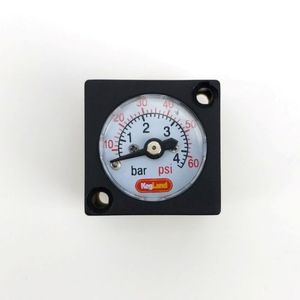 Products: Mini Gauge 0-60psi (0-4bar) – for inline DUOTIGHT regulator or blowtie – BeerLuv
