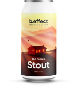 Batch Brews: Hut People Stout 440ml Can 6 Pack WEB