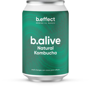Non Alcoholic: b.alive Natural Kombucha