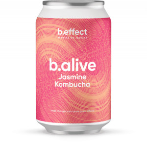 Non Alcoholic: b.alive Jasmine Kombucha