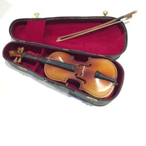 Stringed Instruments: Mini model Cello/ case/ bow