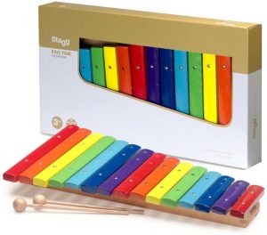 Stagg 15 Key Wooden Xylophone W/mallets