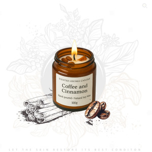 Products: Aroma Candle Coffee and Cinnamon – Bei`Care